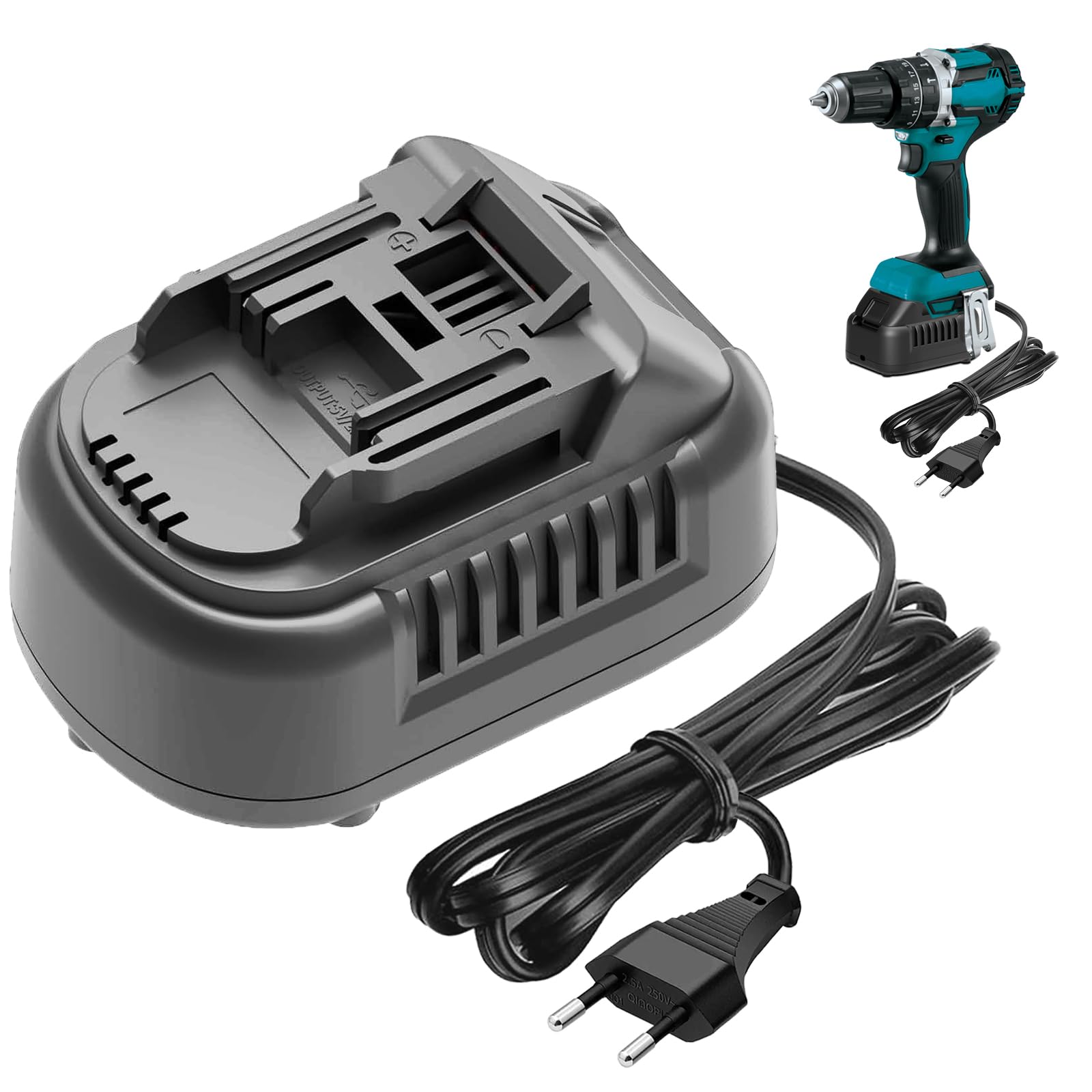 Convertidor de 500 W de CA a CC para herramientas eléctricas Einhell 18 V