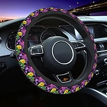 DHOUTSL Car Steering Wheel Cover Marvin Anime The Martian Steering Wheel Protector Elasticity Steering Covers Car Accessor...