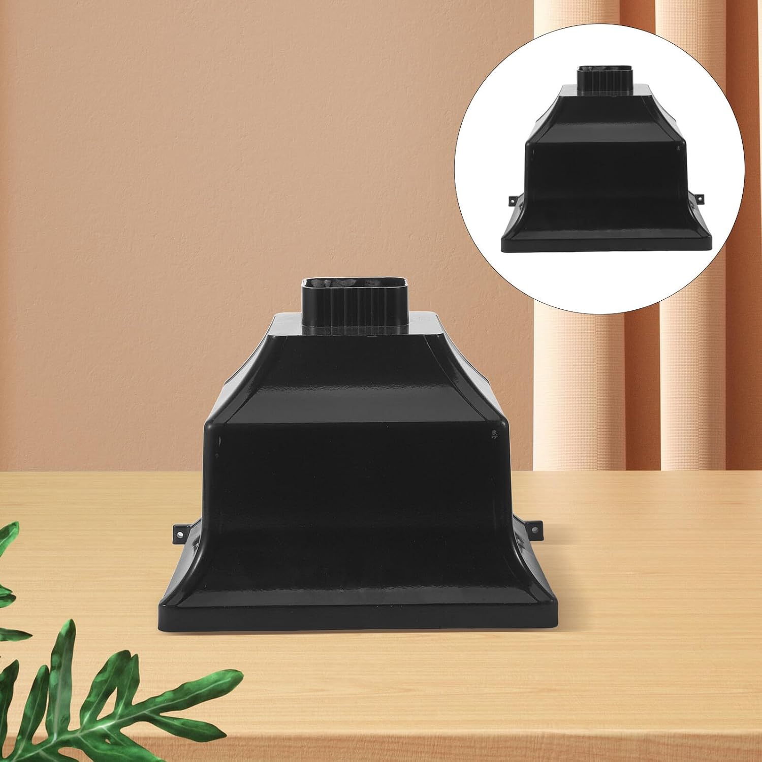 Curved Aluminum Alloy Rainwater Diverter Downspout Adapter Gutter Fittings for Yard Drainage and Roof Rainwater Management