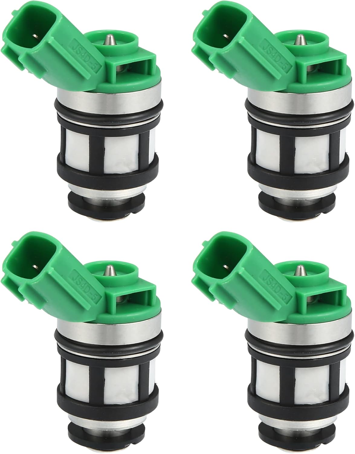 X AUTOHAUX 4pcs JS4D-2 16600-1S700 Fuel Injector Nozzle for Nissan Frontier for Pickup 2.4L for Xterra 2.4L 3.3L