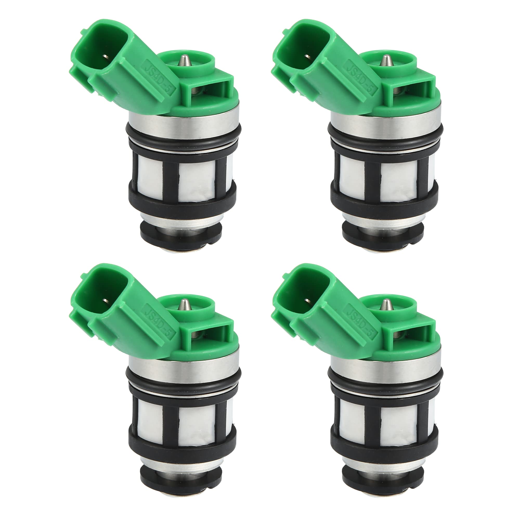 X AUTOHAUX 4pcs JS4D-2 16600-1S700 Fuel Injector Nozzle for Nissan Frontier for Pickup 2.4L for Xterra 2.4L 3.3L