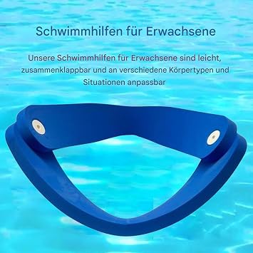Pool Lounger - Floating Foam Mat Deck Chair | Underwater Saddle Foldable Hammock | Seats Not Inflatable for Garden Outdoor