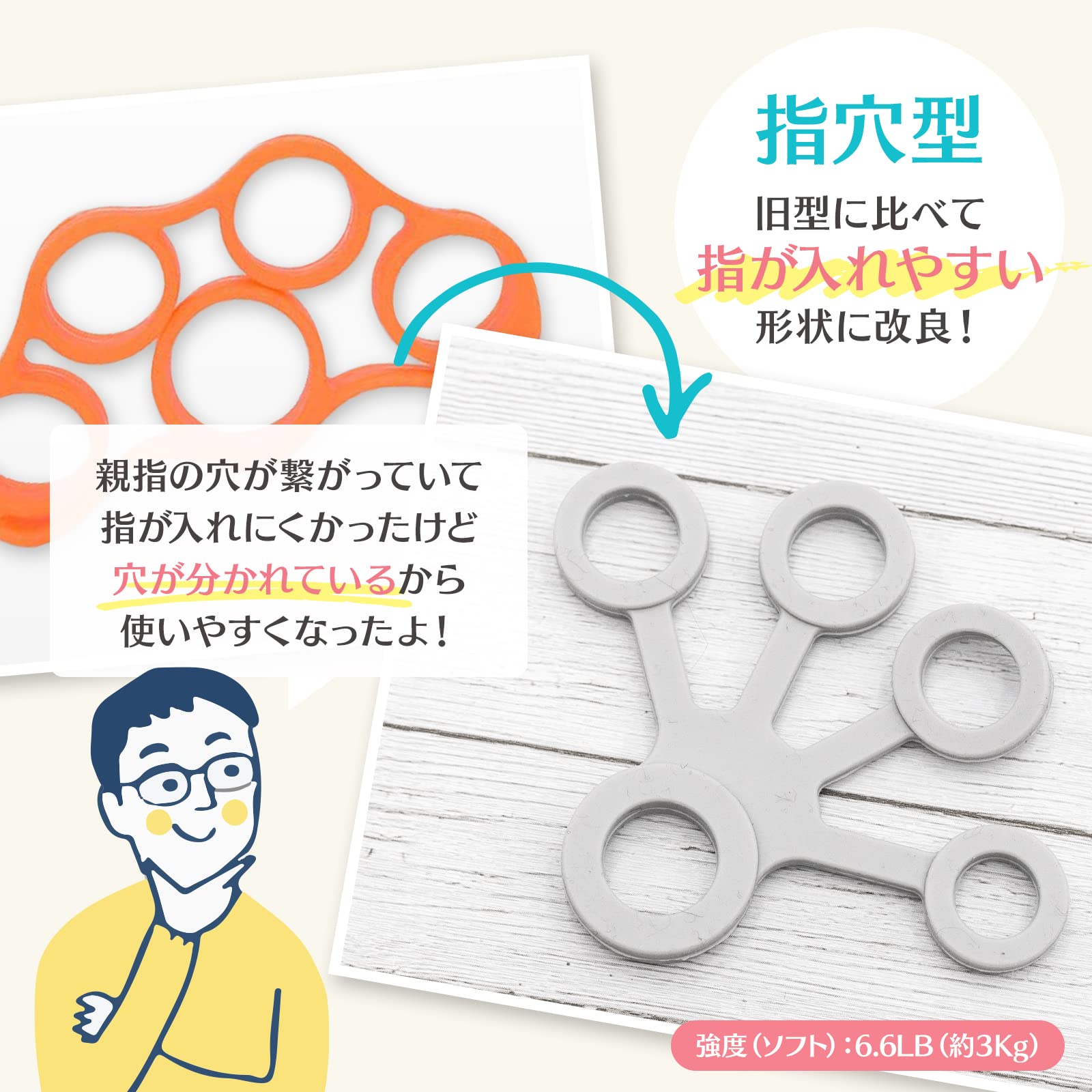 Amazon | 【理学療法士が推薦】Wawalag(ワワラグ) 握力 トレーニング