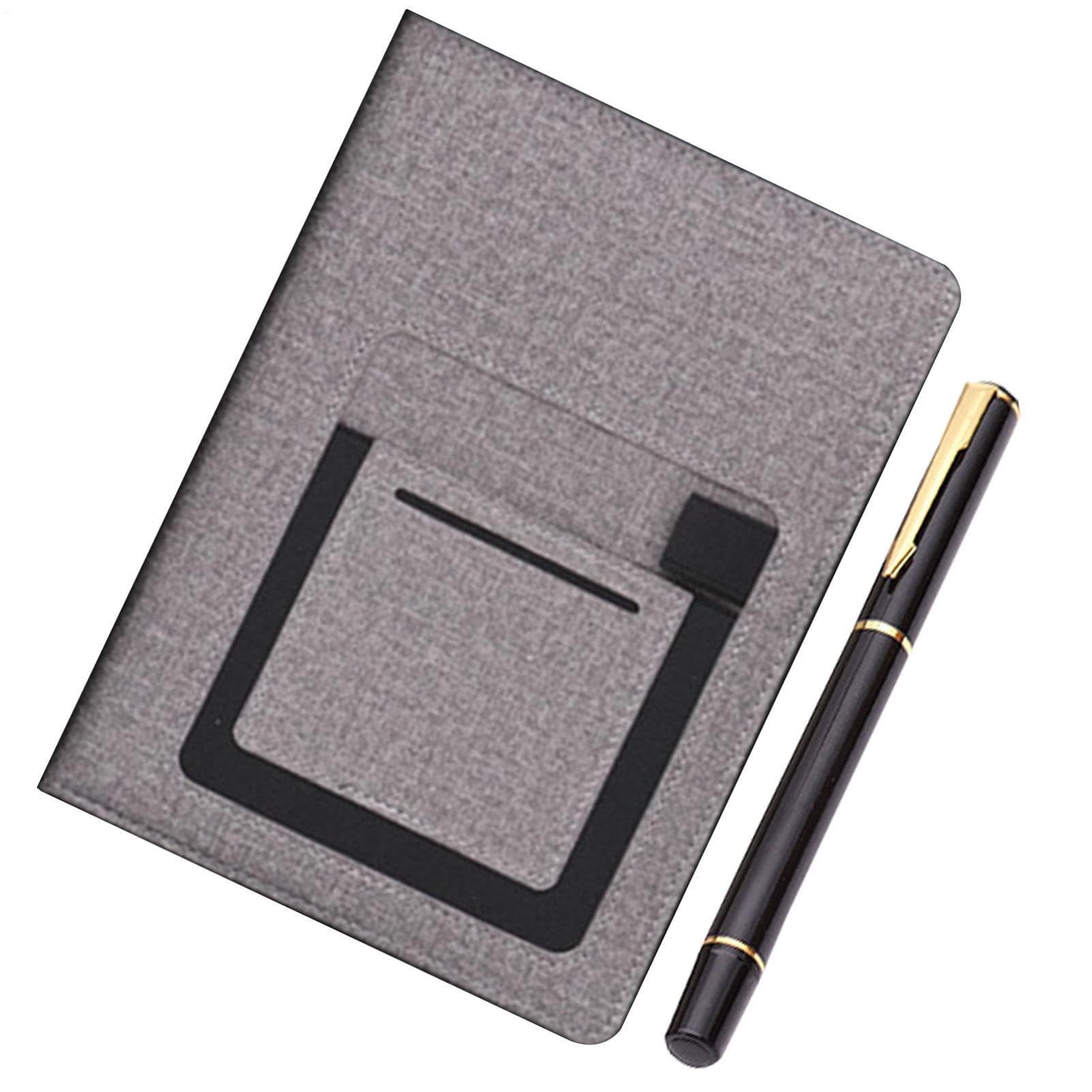 Tagebuch und Stifte-Set, multifunktional, professioneller Retro-PU-Leder-Notizblock