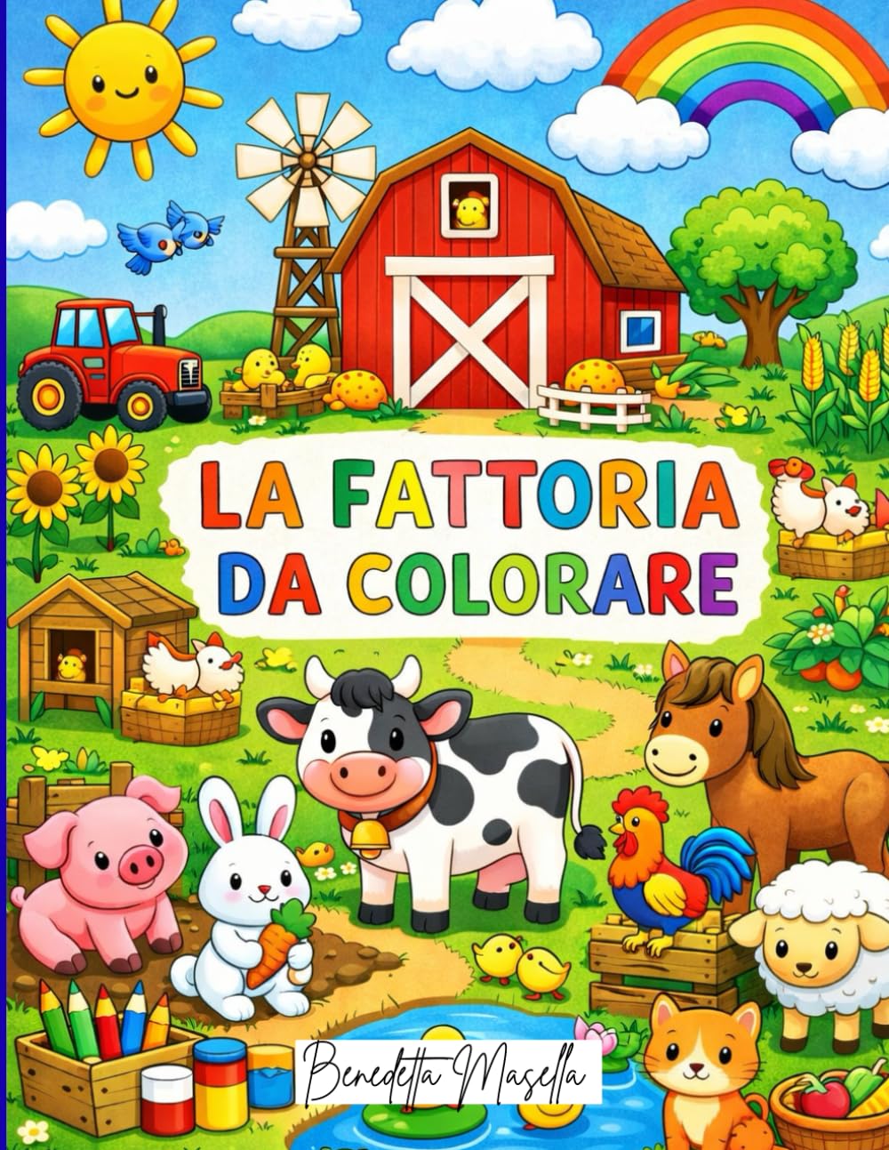 LA FATTORIA DA COLORARE