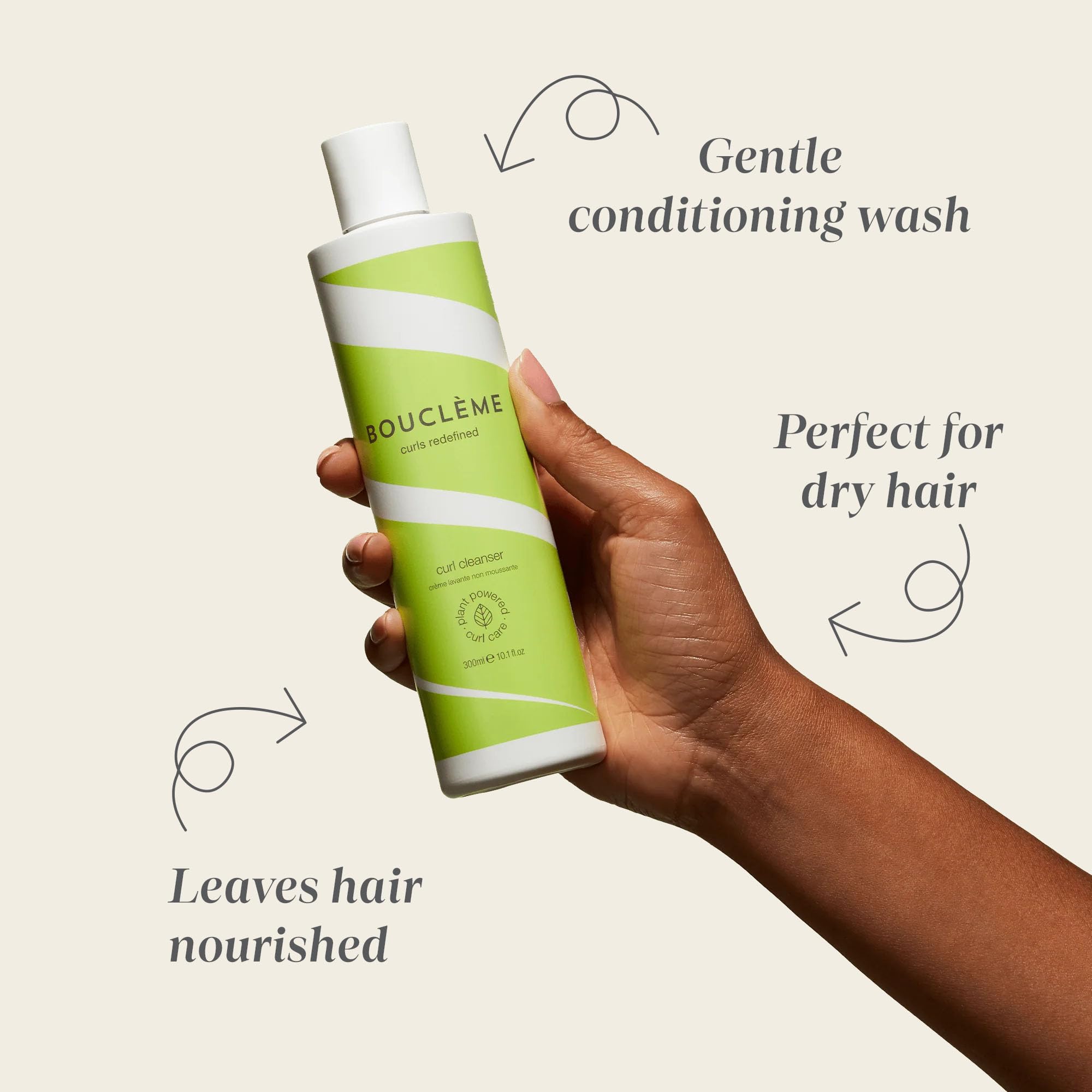 Bouclème Curl Cream Cleanser Lockencreme in Salongröße (1Liter)