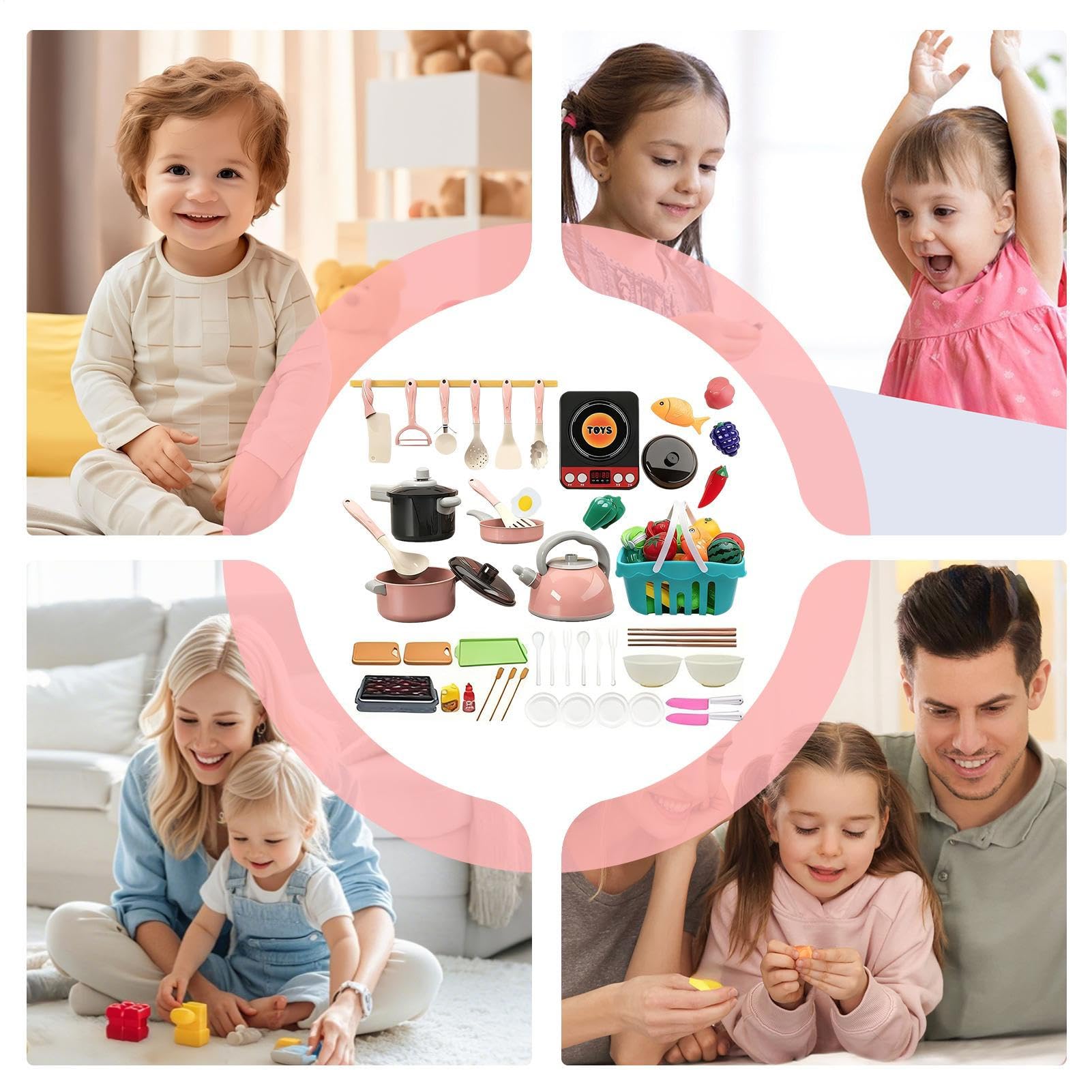 Cucina Per Di Ruolo E Simulazione Set Di Cucina Giocattolo Per Bambini Da | Giocattoli Da Cucina Per Ragazzi per Asilo Scuola Materna di Ruolo Casa Classe Viaggio Festa