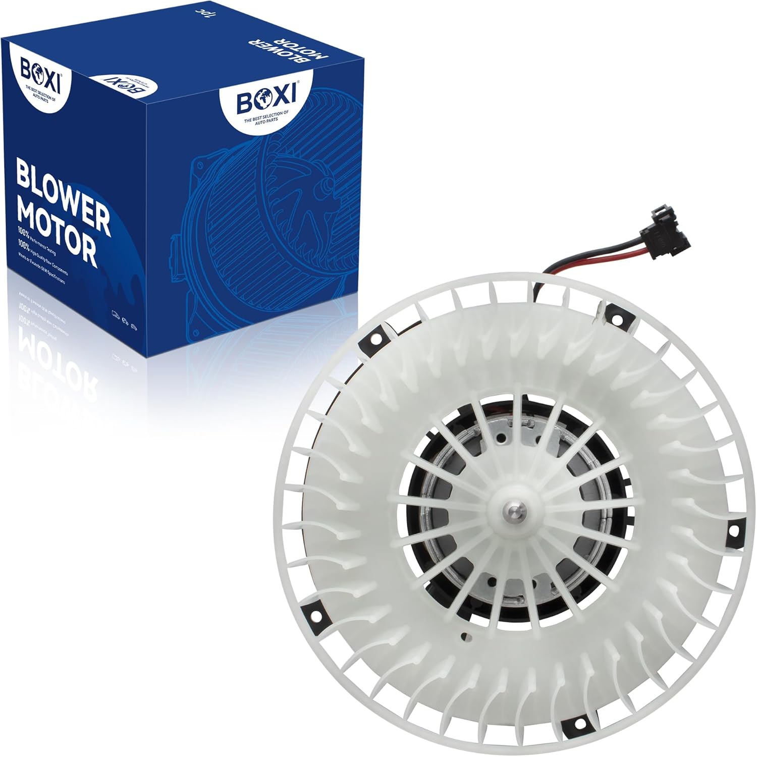 BOXI 700310 HVAC Heater Blower Motor Assembly Fits for 745i 745Li 2002-2005 750i 750Li 2006-2008 760i 760Li Alpina B7 / Replaces PM4488 64116913401