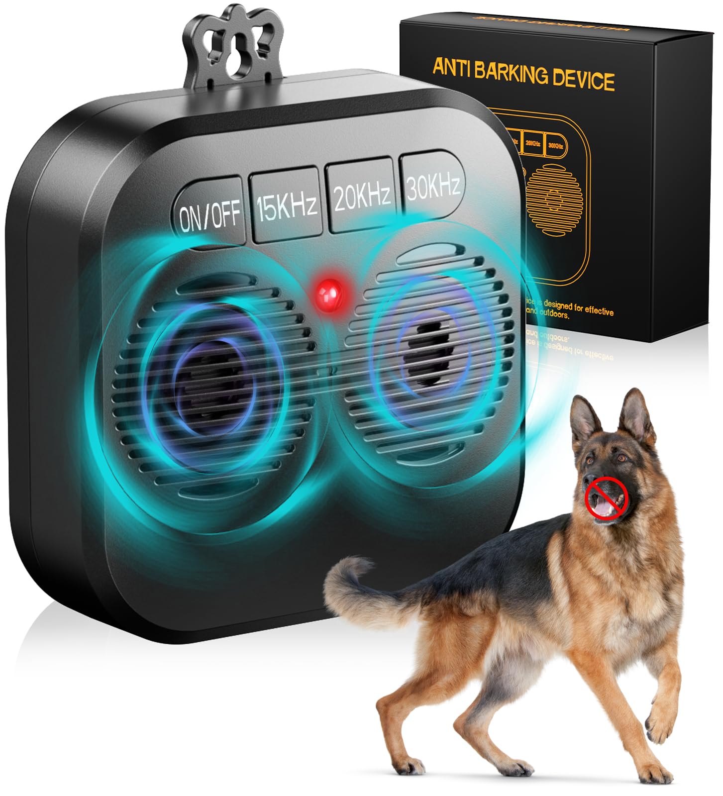 Anti Barking Device for Dogs, Dog Barking Deterrent Device with 3 Modes
