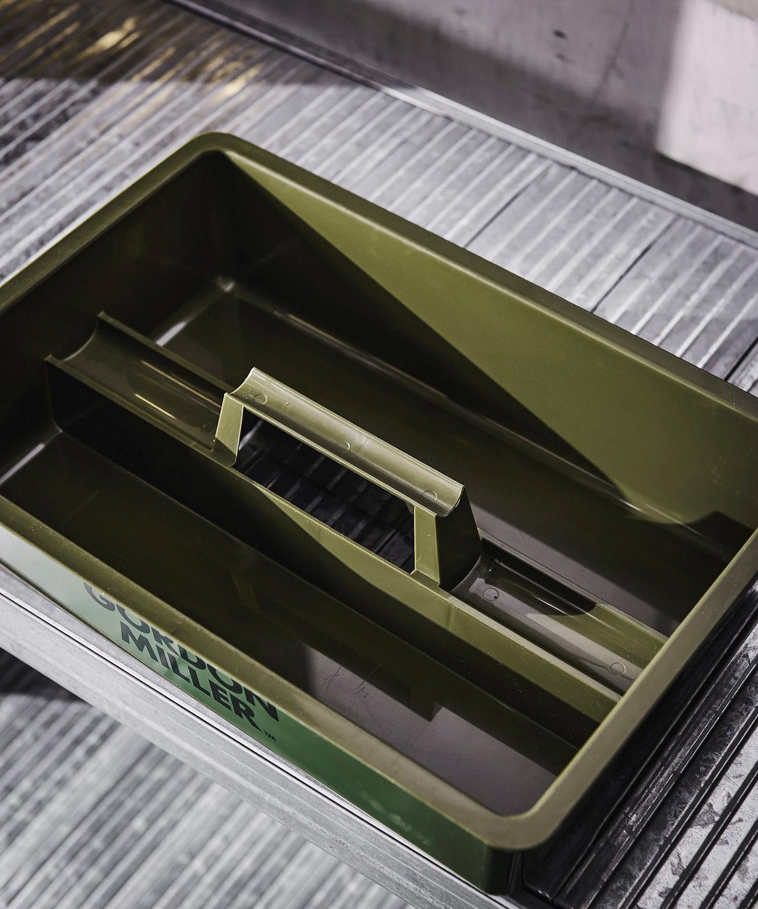 Amazon.co.jp: GORDON MILLER ツールトレー 取っ手付き 小物入れ 道具