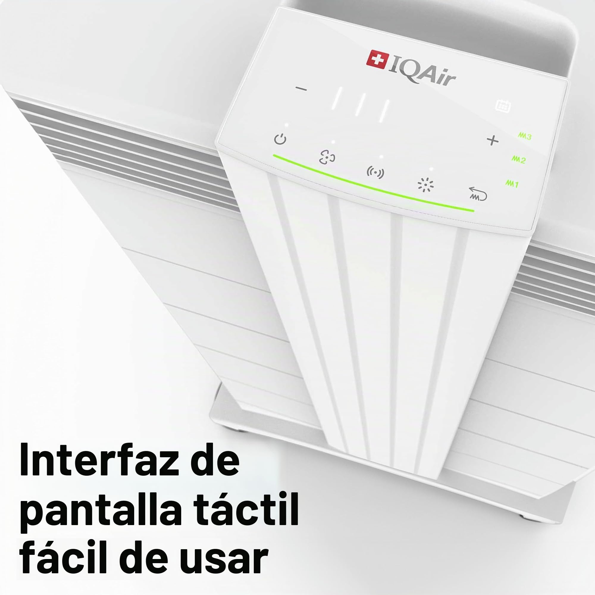 IQAir HealthPro 250 - Purificador de aire para alérgicos, filtro de aire médico HyperHEPA contra polvo fino, humo, virus, olores, purificador de aire para habitaciones grandes, 100 m², filtro de