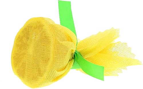 Royal Envolturas planas de limón amarillo con cintas verdes, paquete de 1000