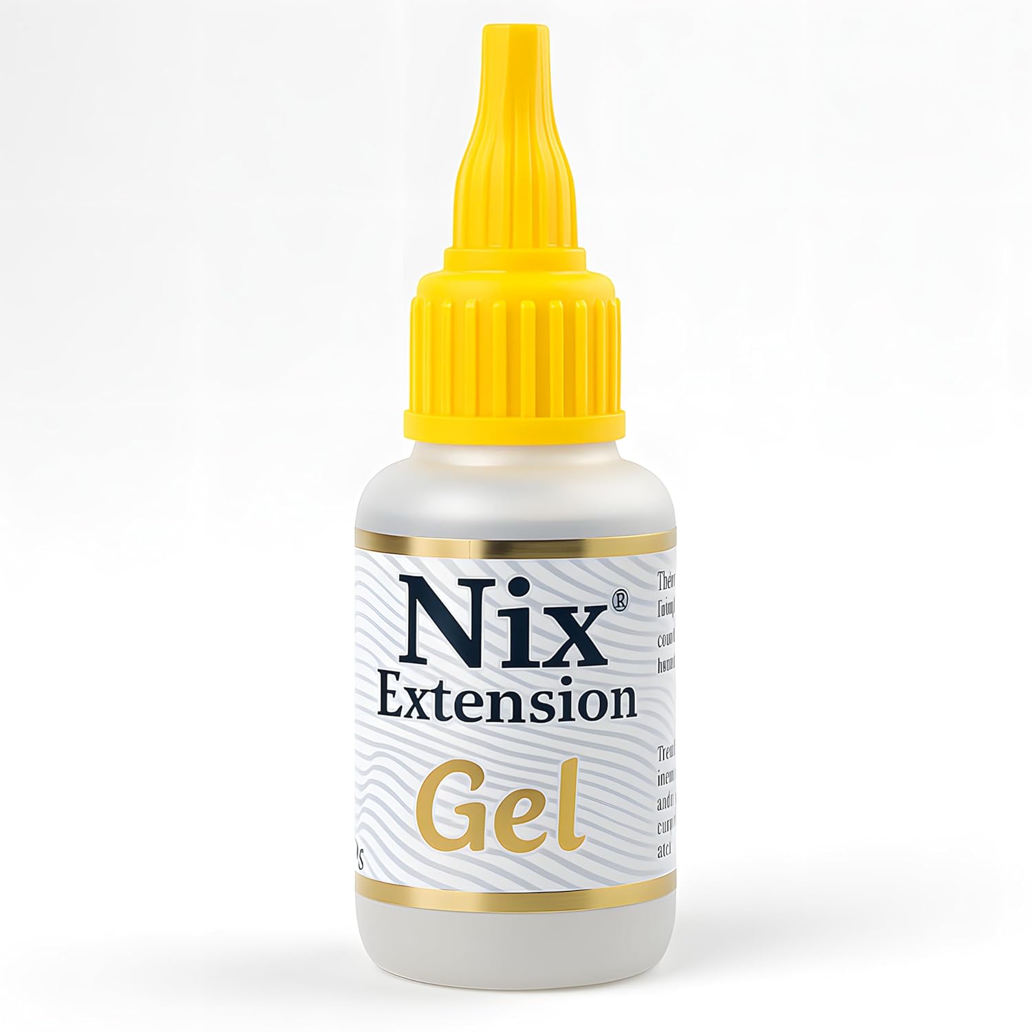 Nix ICE Hair Extension Gel Glue 20ml – for Cold Fusion Hair Extension Technique (Professional Use Only) (Transparent Glue only)