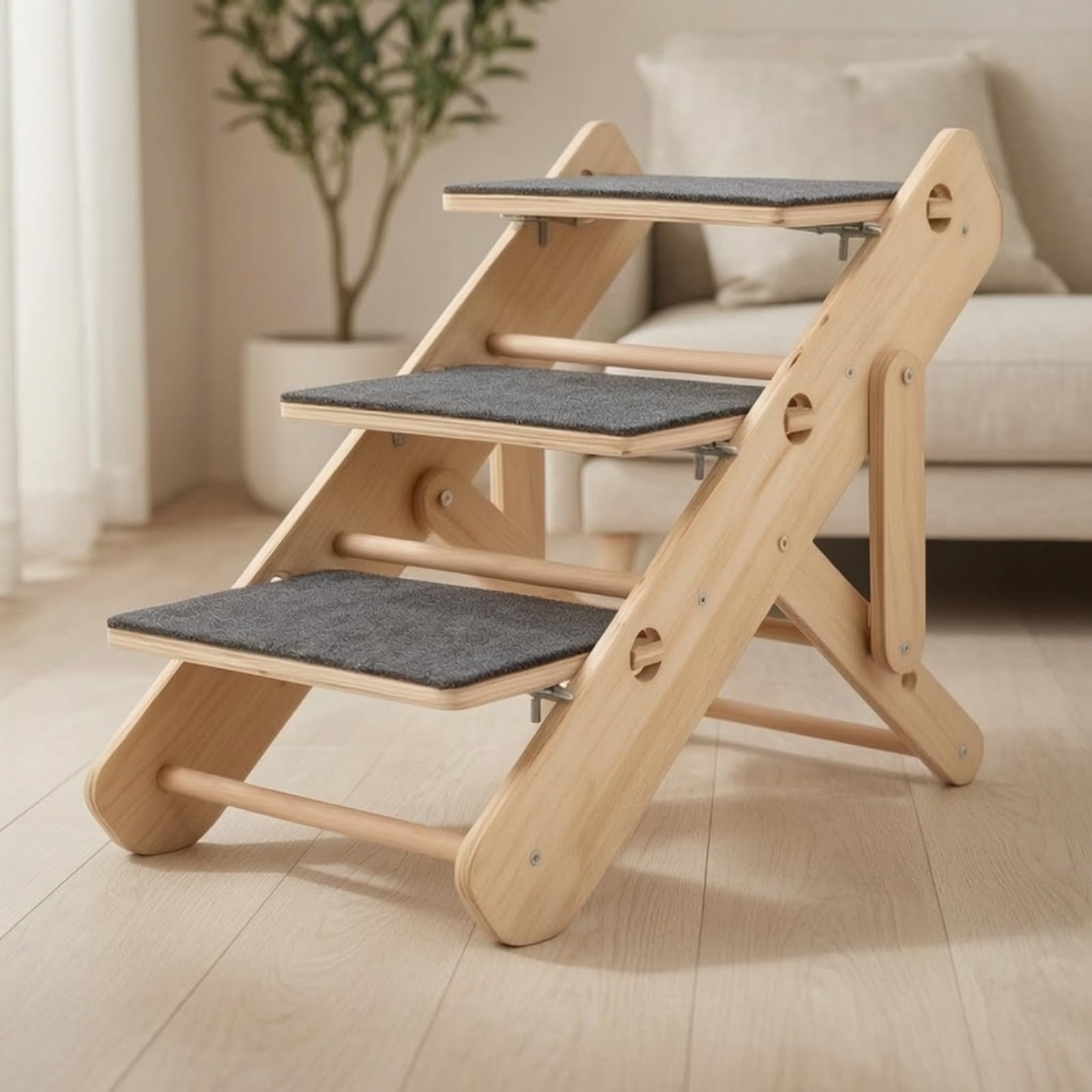 Scaletta per Animali Stabile Supporto, size to 2