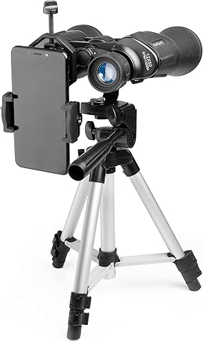 Miniatura 2 de Binoculares HD de 12 x 50 pulgadas para adultos con kit de fotografía adaptador de teléfono inteligente bolsa de transporte universal para trípode y