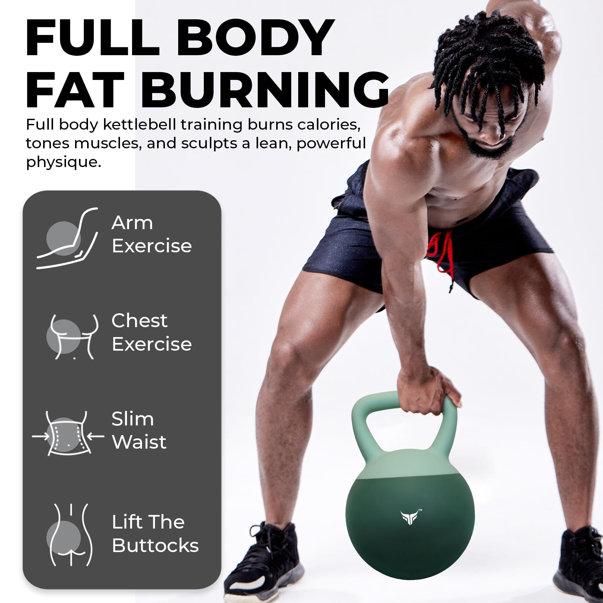 Kettlebell Ajustable 1–30 KG – Remplissage Eau, Sable & Sable de Fer – Kettlebell avec Revêtement PVC pour Musculation, Brûle-Graisse & Entraînement Complet à Domicile
