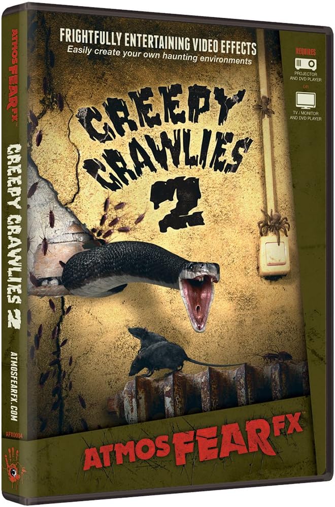 AtmosFX Creepy Crawlies 2 Halloween Digital Decorations