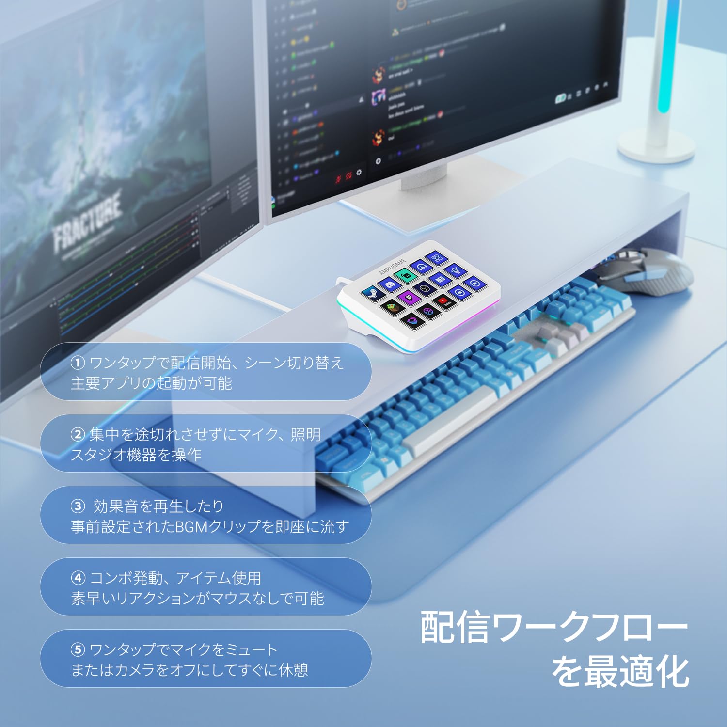 Amazon.co.jp: FIFINE Stream Controller 15LCDキー配列 左手デバイス