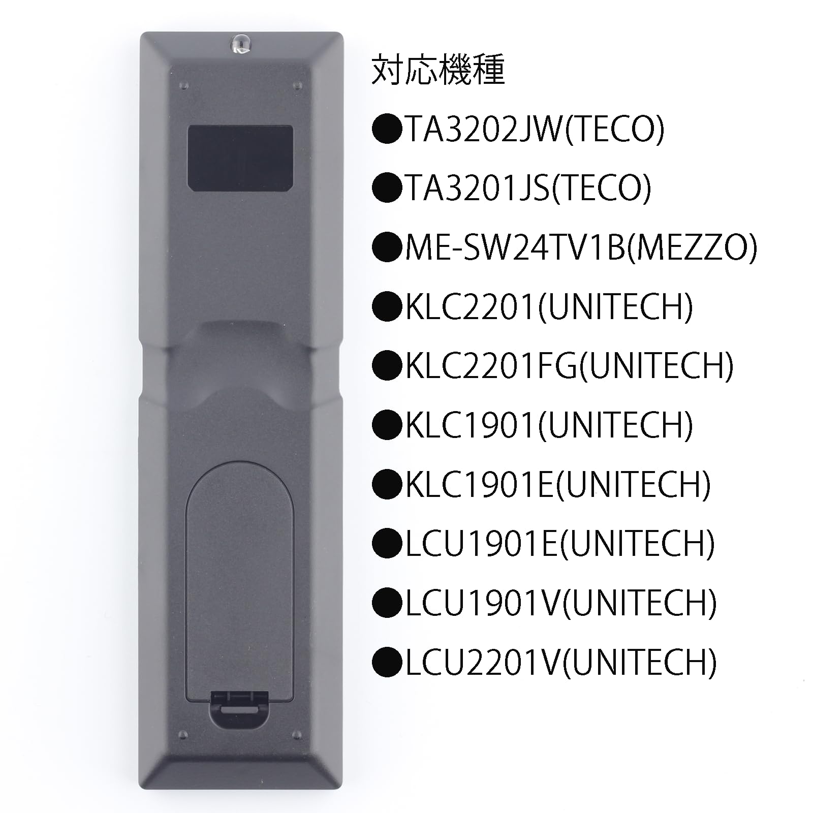 Amazon | テレビ用リモコンFOR TECO J10410723,TA3202JW,TA3201JS, ME