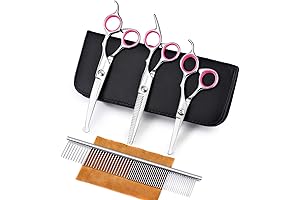 Professional Freewindo Dog Grooming Scissors Kit