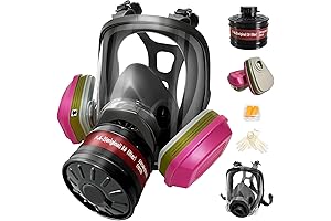 Full Face Chemical, Anti Fog Radiation Masks Survival