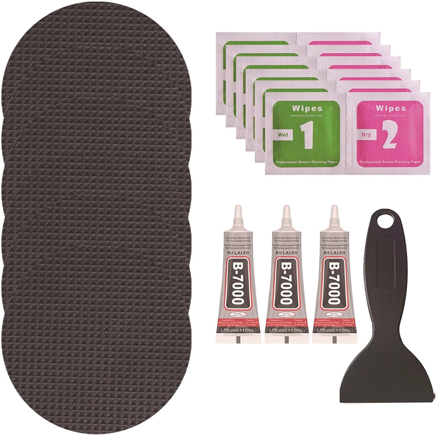 Trampoline Patch Repair Kit, 4in on Patches, Round