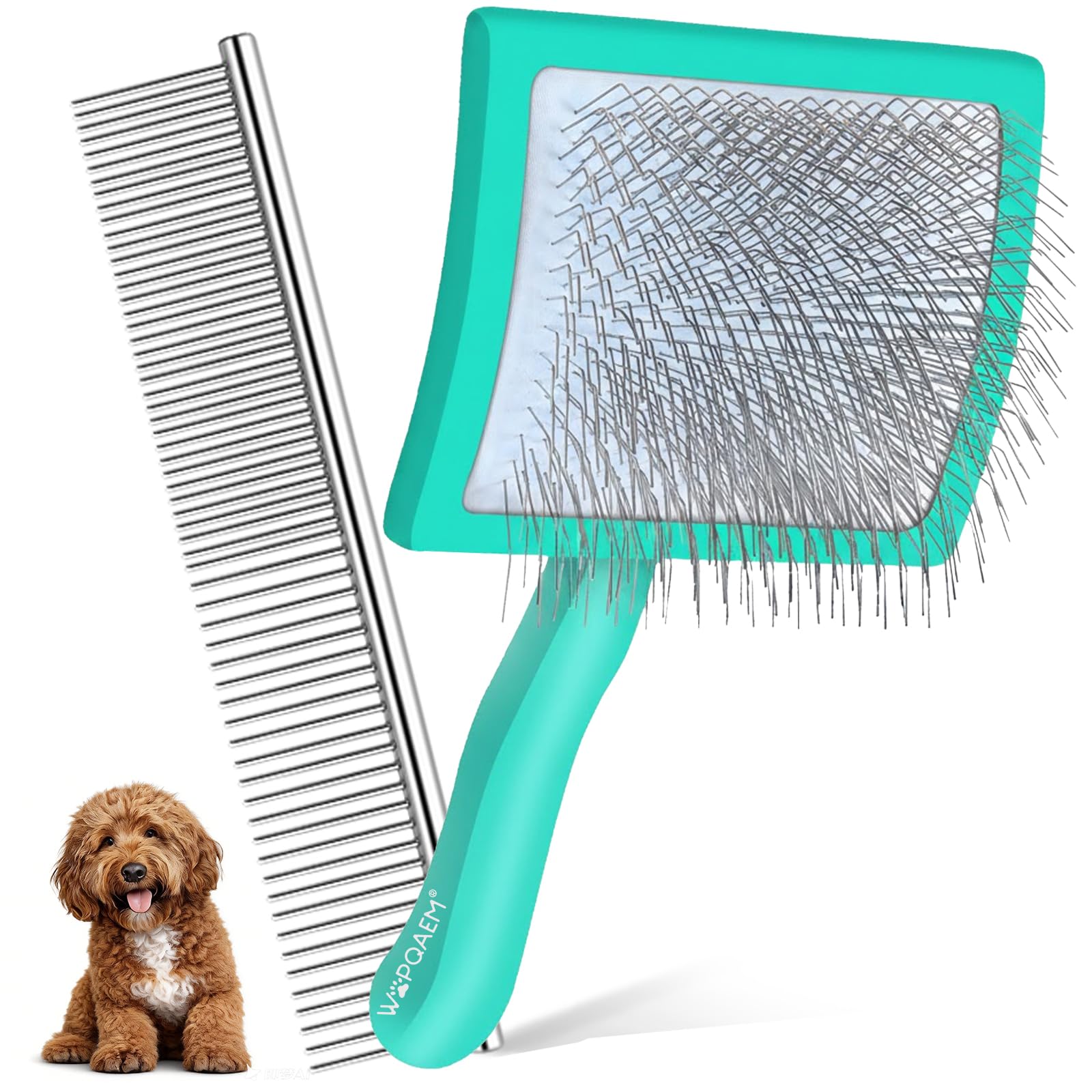 WOPQAEM Slicker Brush