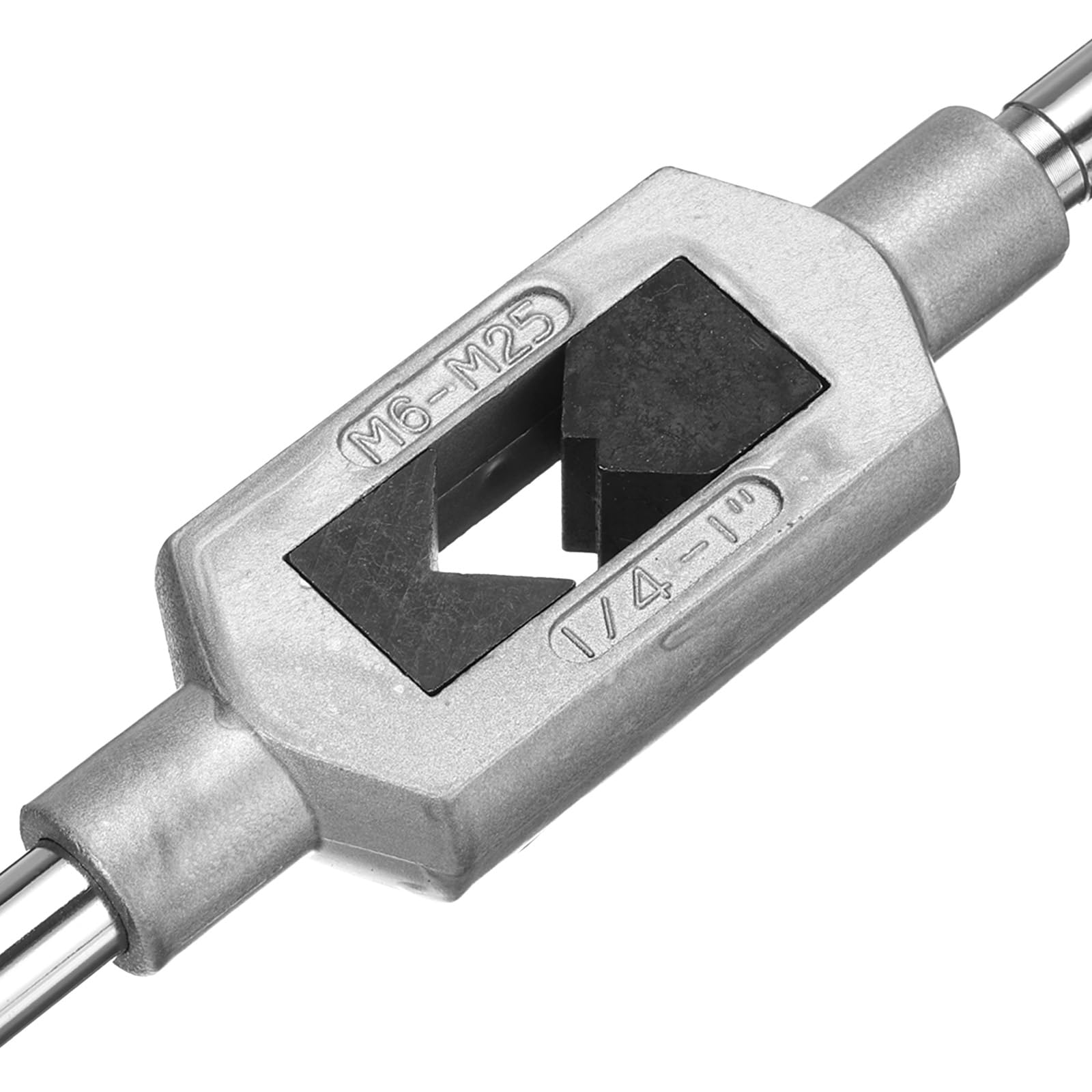 QUARKZMAN Maniglia Regolabile Per Maschiatori, Per Filettature Metriche M6-M25 W1/4-1, Portamaschi Per Filettatura Utensile Manuale Per Meccanici Riparazioni, Maniglia In Acciaio