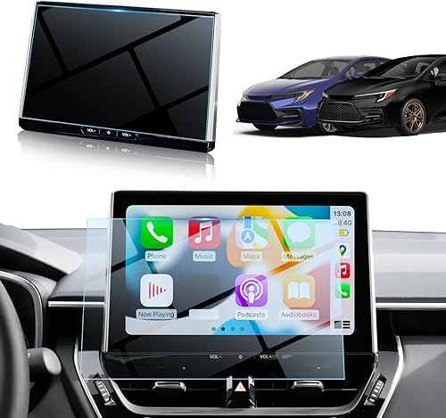BIBIBO Protector de pantalla para Toyota Corolla 2026 2026 Toyota Corolla (SEXSEHybrid LEHybrid SEHybrid XLE), vidrio templado de 10.5 pulgadas