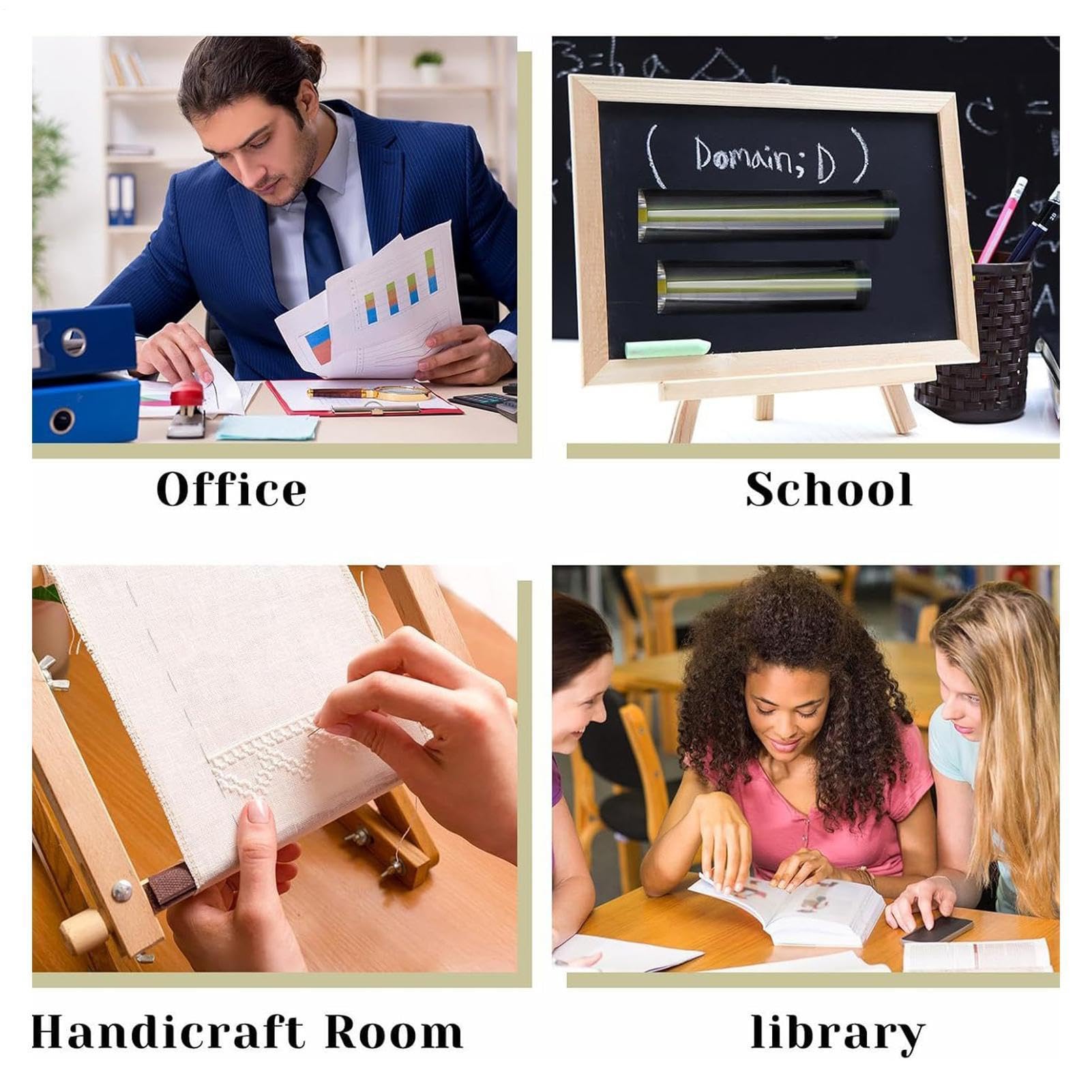 Righello Ingranditore Strumenti da Disegno in Acrilico Trasparente | Righello Ingranditore 2X per Disegno per Bambini Ragazzi Studenti Disegno Scuola Documenti Giornale