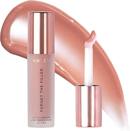 Lawless Forget The Filler Lip Plumper Line Gloss, Nudie