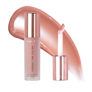 Lawless Womens Forget The Filler Lip Plumper Line Gloss Nudie Pink 0 11 Fl Oz Pack of 1