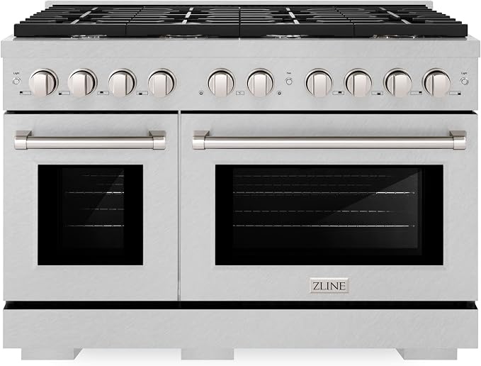 ZLINE 48 in. 6.7 cu. ft. Paramount Double Oven Gas
