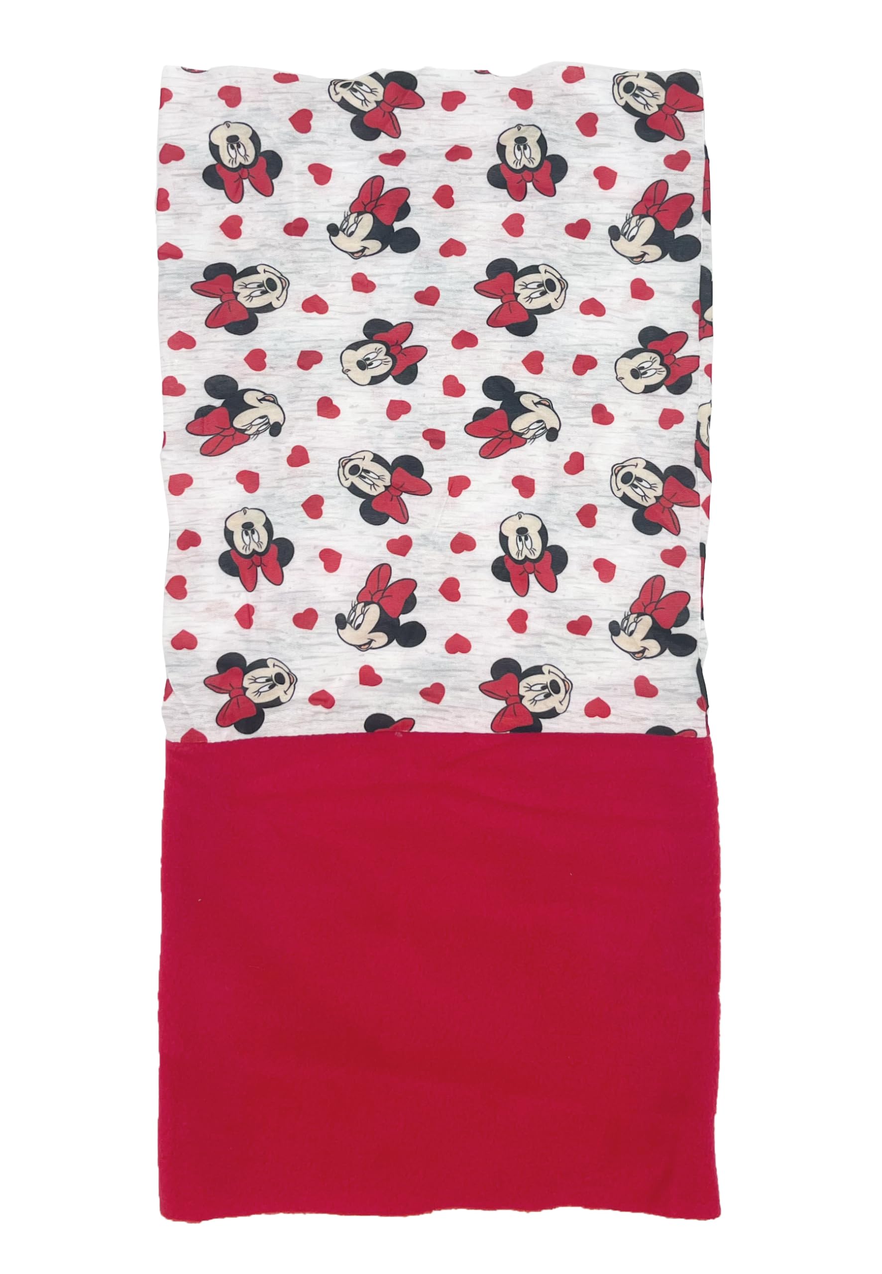Disney Bufanda Minnie Mouse Tubular para Niñas | Braga de Cuello Minnie Mouse Coralina | Braga de Cuello Tubular Minnie Mouse