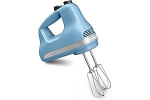 KitchenAid® 5-Speed Ultra Power® Hand Mixer in Velvet Blue: The Premium Choice for Effortless Baking