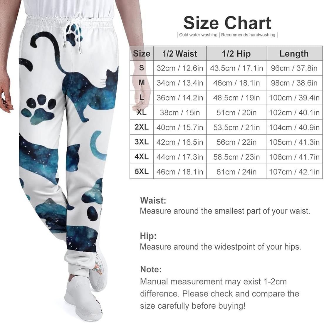 ailéFanエレファン/猫柄/総柄パンツ/38 /イージーパンツ/日本製 販売