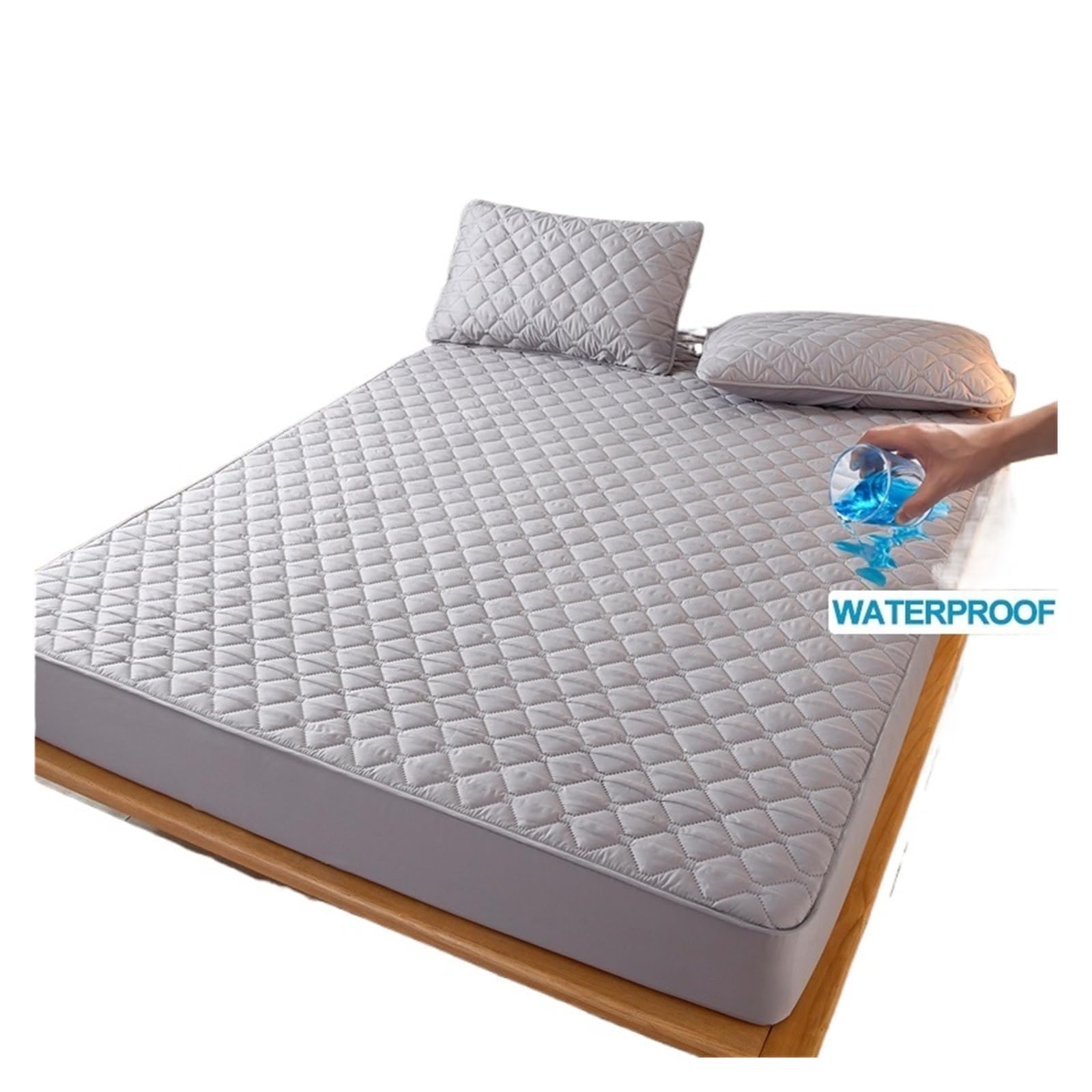 Housse De Matelas ImperméAble Protège-Matelas matelassé imperméable for Une Protection Confortable, Indispensable for la literie pour Matelas(Color 8,180x200cm(71x79 in))