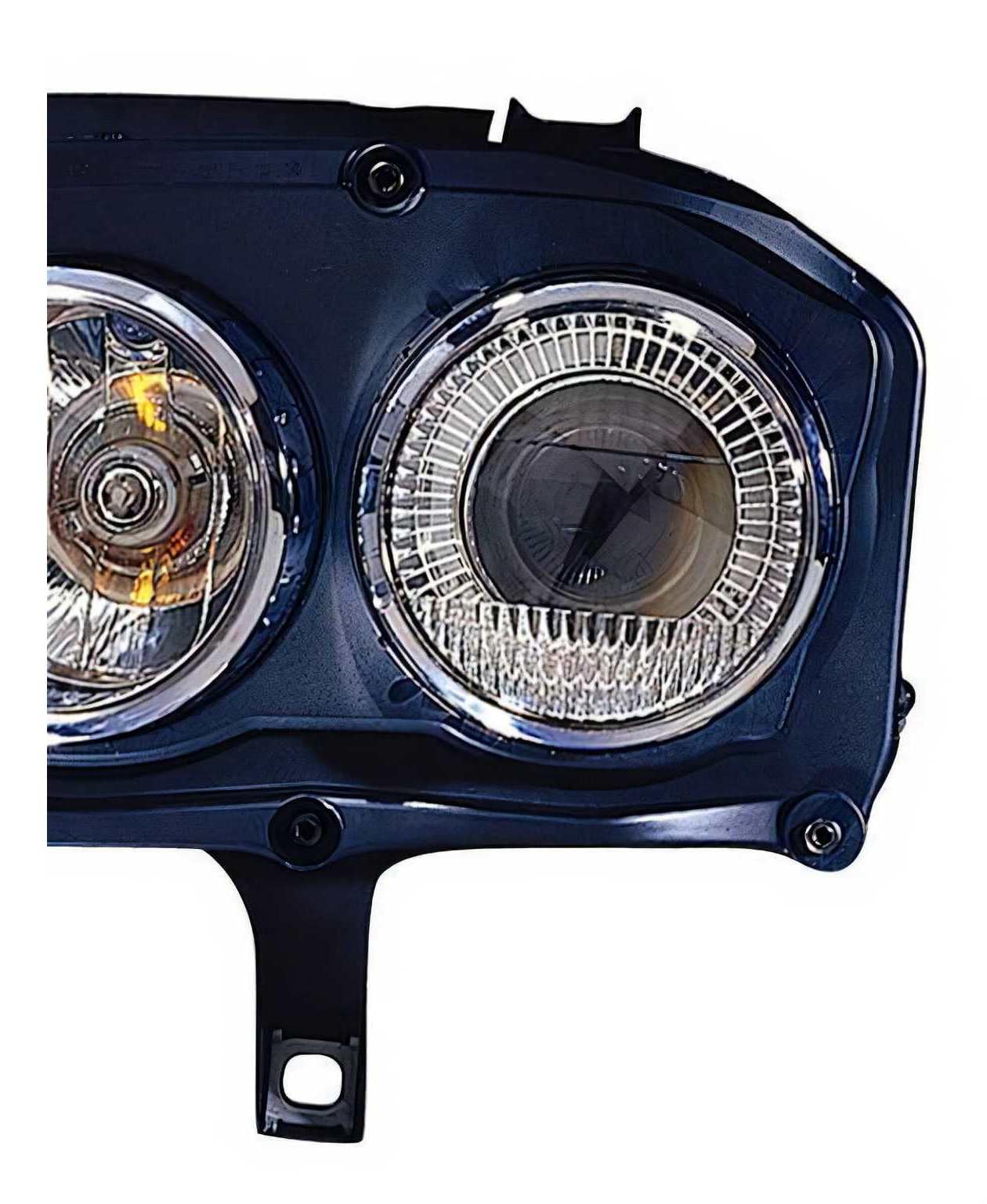 Fanale realizzato per Alfa Romeo 159 2005 lato conducente H7-H7 alogeno con Motore elettrico +indicatore direzione 60682089