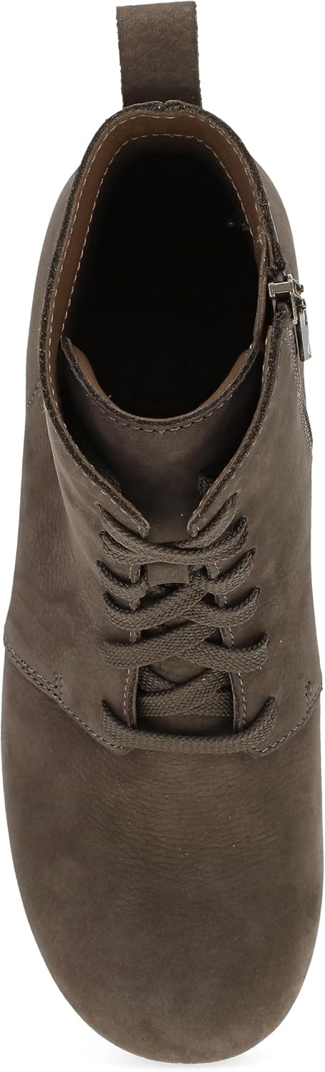 Dansko Sigourney Classic Stapled Clog in Lace-Up Boot Style for Women - Anti-Fatigue Rocker Bottom Promotes Forward Foot Motion - Image 2