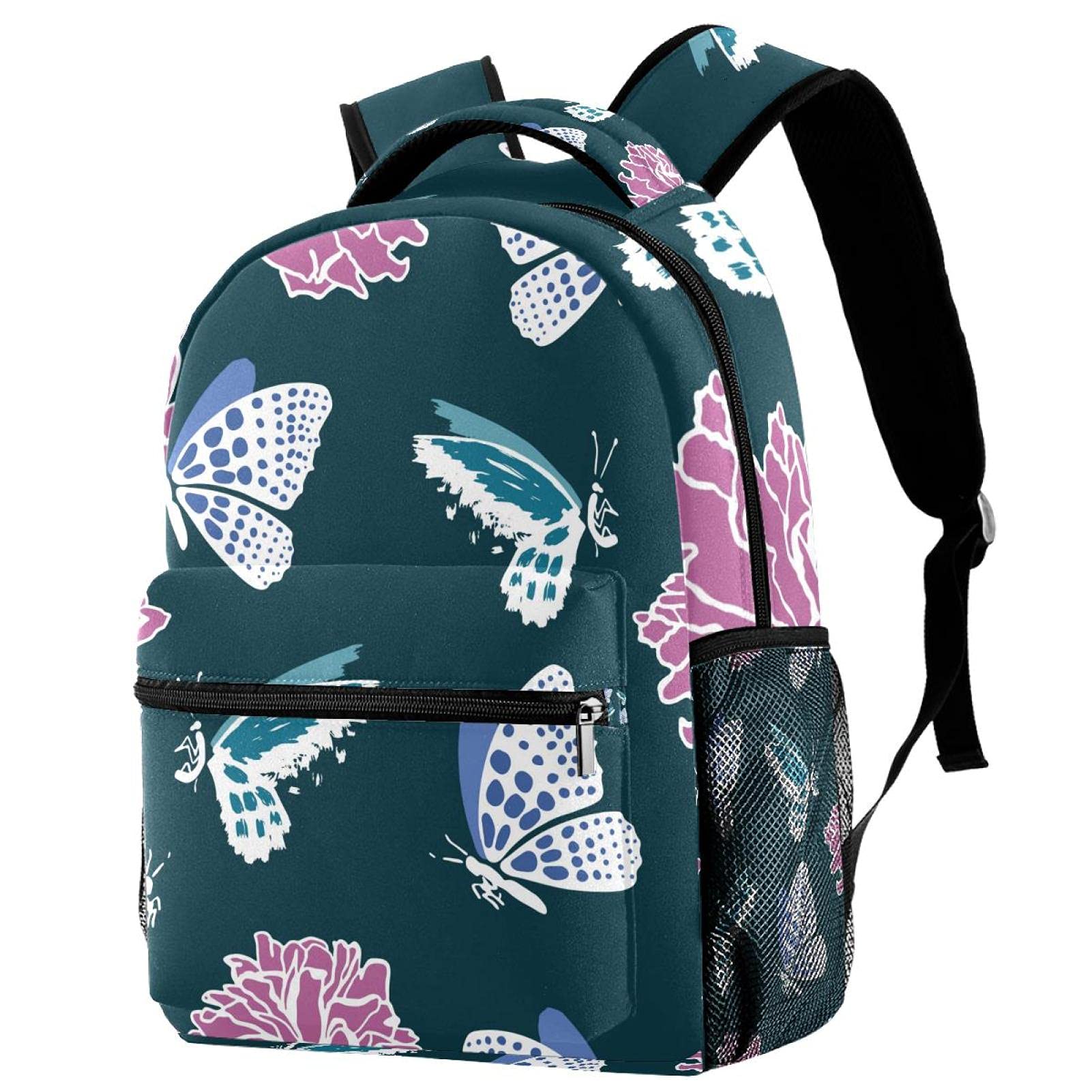 Sac à dos d'écolier ordinateur 14" papillon contre le mal de dos