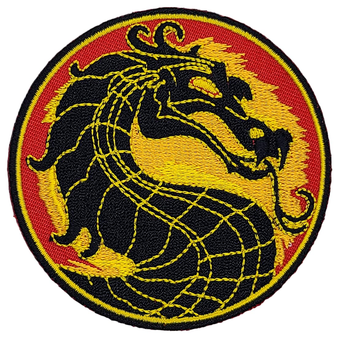 Dragon Patch - 3 x 3 Inch Iron on Sew on P757