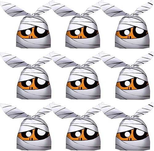 Bolsas de golosinas, 50 bolsas de regalo con orejas de conejo para dulce o truco, pequeñas bolsas de recuerdo de fiesta para niños, suministros de