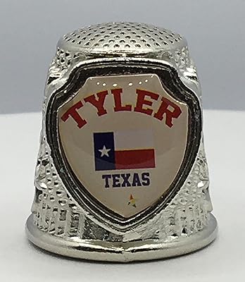 646 Tyler (Texas) City Collectible Souvenir Thimble