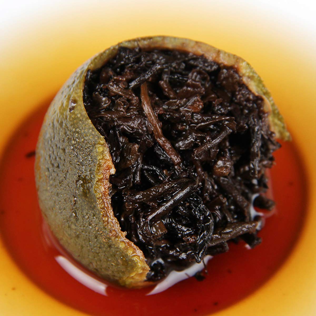 Chinesischer Pu'er Tee Nettogewicht 130g （0.286LB） Reifer Puer Tee Schwarzer Tee Getrocknete Orangenschale Mini Tuocha Alte Bäume Pu erh tee Gesundheitswesen Pu er Tee
