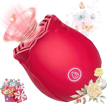 2 in 1 Upgraded Version 2025 Roses Reality Flower Toy for Women, Whisper-Quiet & Waterproof Design Adult Tool for Women KD04