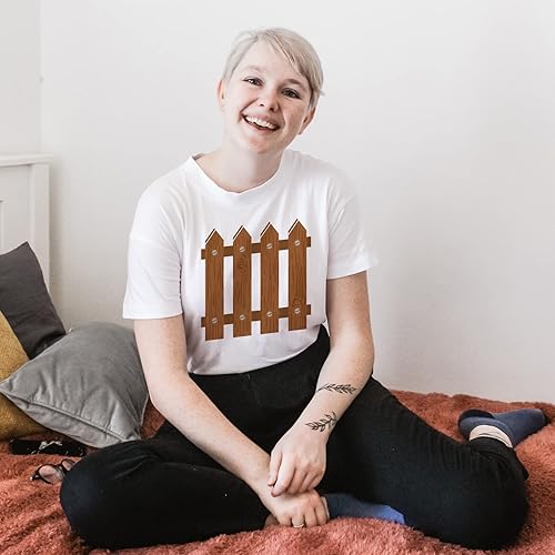 Miniatura 5 de FINGERINSPIRE 3 plantillas de valla en capas de 11.8 x 11.8 pulgadas, plantillas de pintura de madera reutilizables para pintar sobre madera,