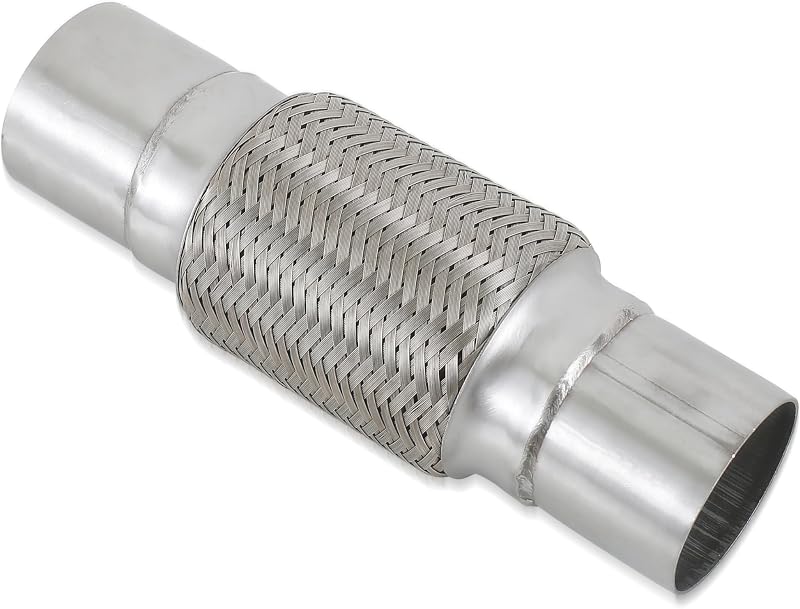 Tubo Flexível do Escapamento 2,5" aurorareveal em Aço Inoxidável – 25,4 cm