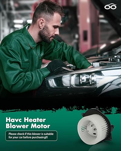 Vista 446 de SCITOO 700188 Reemplazo del motor del ventilador HVAC con jaula de ventilador para Toyota Tacoma 2005-2015, reemplazo OE - 87103-04043, 87103-04044