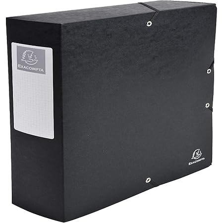 BOITE DE CLASSEMENT 33*25 PLEIN SIMILI DOS 8 CM main image 0