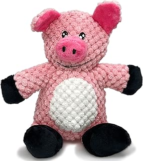 Glory To Dog Barnyard Pig Plush Small Breed Dog Toy